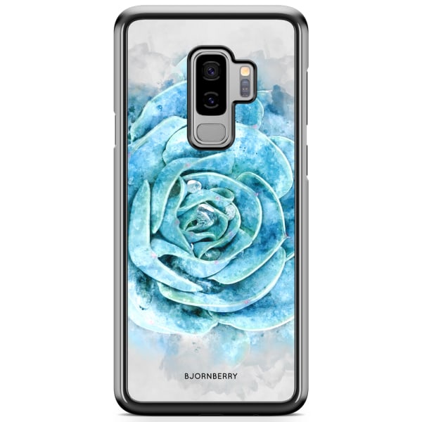 Bjornberry Skal Samsung Galaxy S9 Plus - Blå Kaktus