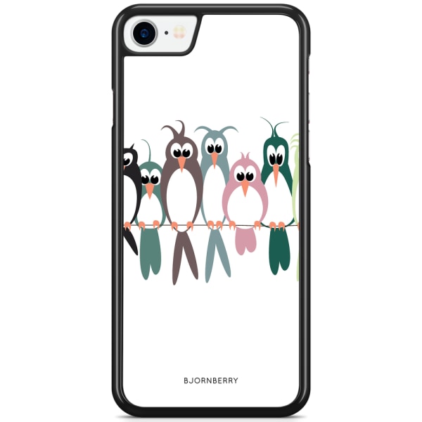 Bjornberry Skal iPhone SE (2020) - Fåglar på en lina