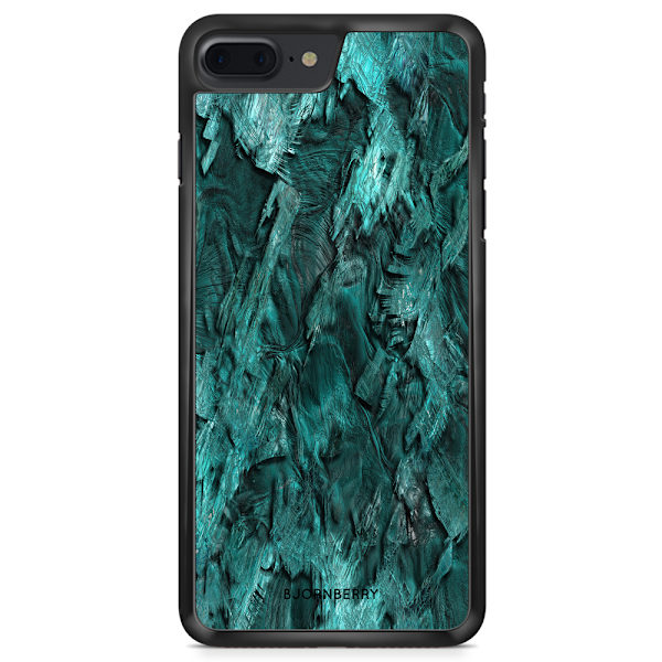 Bjornberry Skal iPhone 8 Plus - Grön Kristall