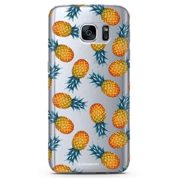 Bjornberry Samsung Galaxy S7 TPU Skal - Ananas