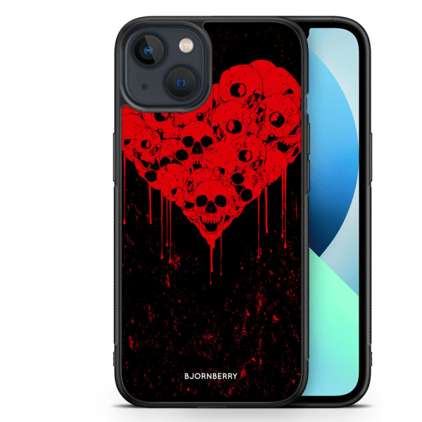 Bjornberry Skal iPhone 13 Mini - Skull Heart