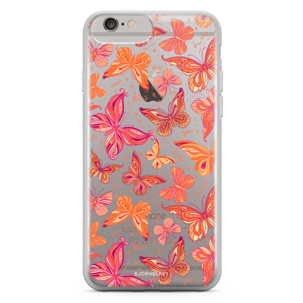 Bjornberry Skal Hybrid iPhone 6/6s Plus - Fjärilar
