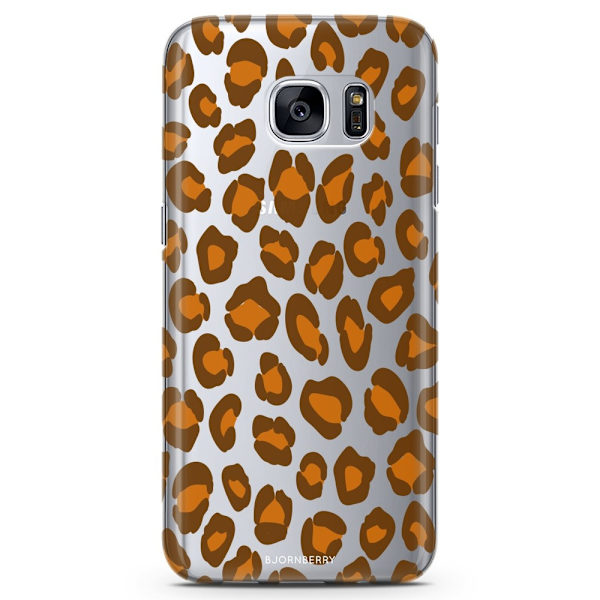 Bjornberry Samsung Galaxy S6 Edge TPU Skal -Leopard