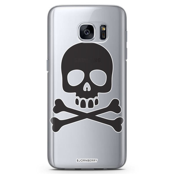 Bjornberry Samsung Galaxy S7 Edge TPU Skal -Skull