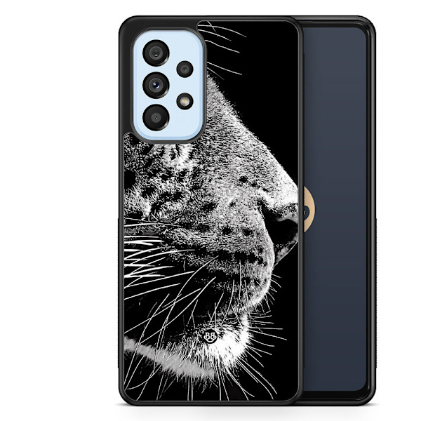 Bjornberry Skal Samsung Galaxy A53 5G -Leopard Ansikte