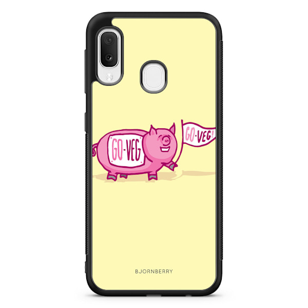 Bjornberry Skal Samsung Galaxy A20e - Rosa Gris