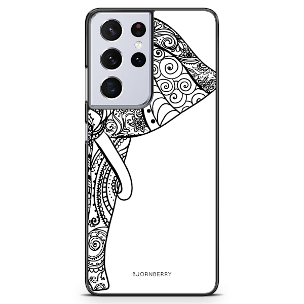 Bjornberry Skal Samsung Galaxy S21 Ultra - Mandala Elefant