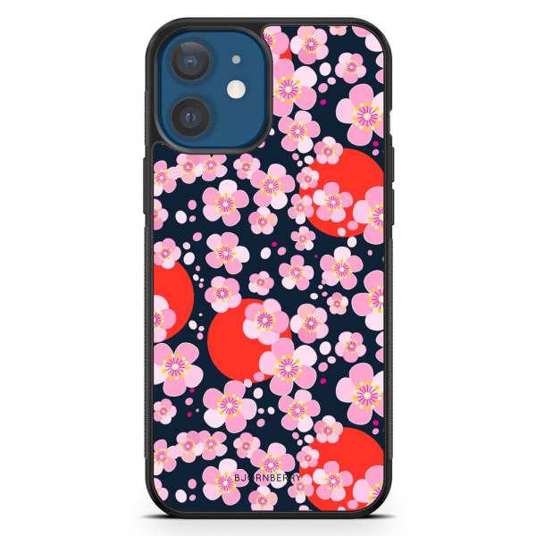 Bjornberry Hårdskal iPhone 12 - Japan Blommor