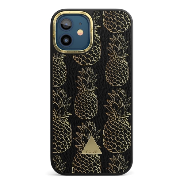 Naive iPhone 12 Mini Skal - Pineapple