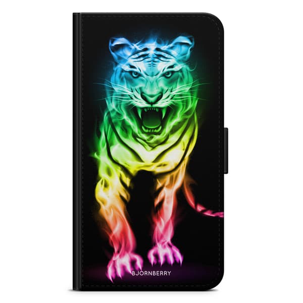 Bjornberry Plånboksfodral Sony Xperia 1 - Fire Tiger