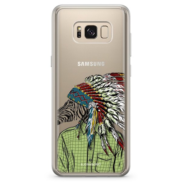 Bjornberry Skal Hybrid Samsung Galaxy S8+ - Hipster Zebra
