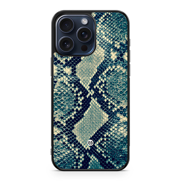 Bjornberry Skal iPhone 15 Pro Max - Blå Orm