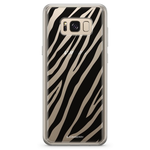 Bjornberry Skal Hybrid Samsung Galaxy S8+ - Zebra