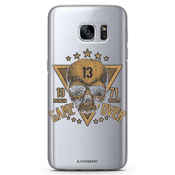 Bjornberry Samsung Galaxy S6 Edge TPU Skal -Döskalle