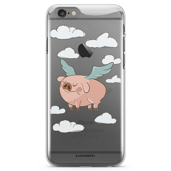 Bjornberry iPhone 6 Plus/6s Plus TPU Skal - Flygande Gris