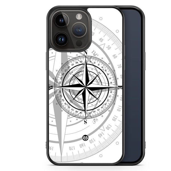 Bjornberry Skal iPhone 14 Pro Max - Kompass Vit