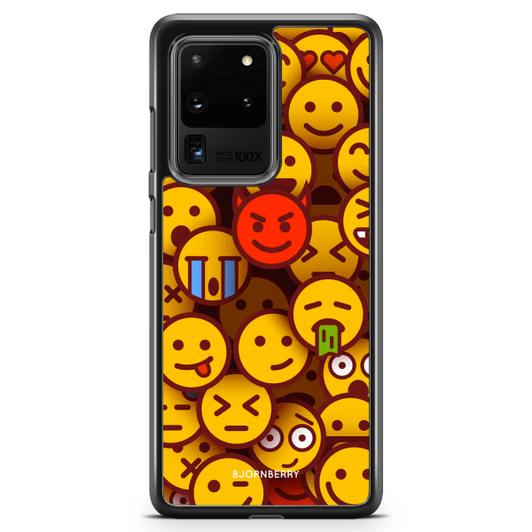 Bjornberry Skal Samsung Galaxy S20 Ultra - Emojis
