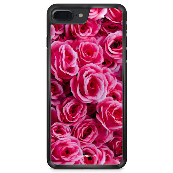 Bjornberry Skal iPhone 8 Plus - Röda Rosor