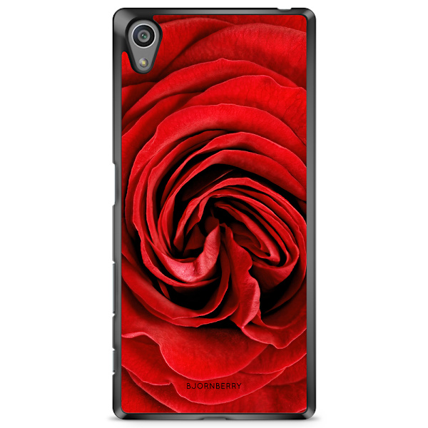Bjornberry Skal Sony Xperia Z5 - Röd Ros