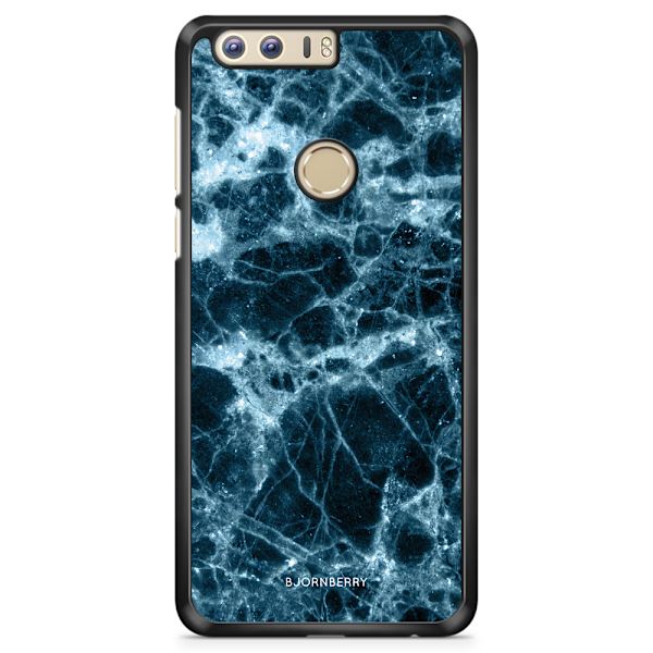 Bjornberry Skal Huawei Honor 8 - Blå Marmor