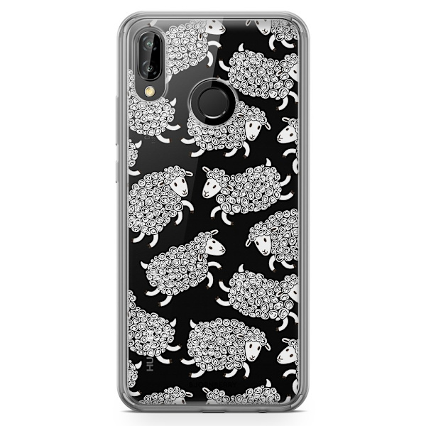 Bjornberry Hybrid Skal Huawei P20 Lite - Söta Får