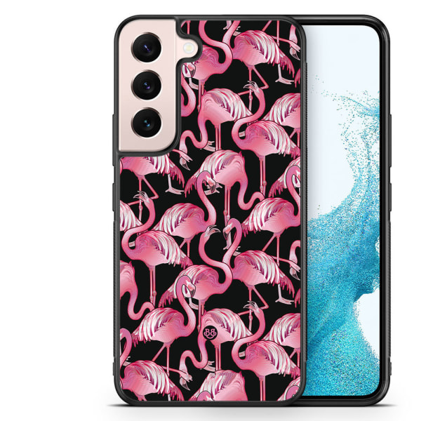 Bjornberry Skal Samsung Galaxy S22 5G -Flamingos