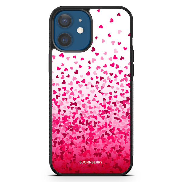 Bjornberry Hårdskal iPhone 12 - Hjärtkonfetti