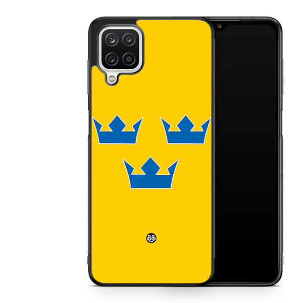 Bjornberry Skal Samsung Galaxy A12 -Tre Kronor