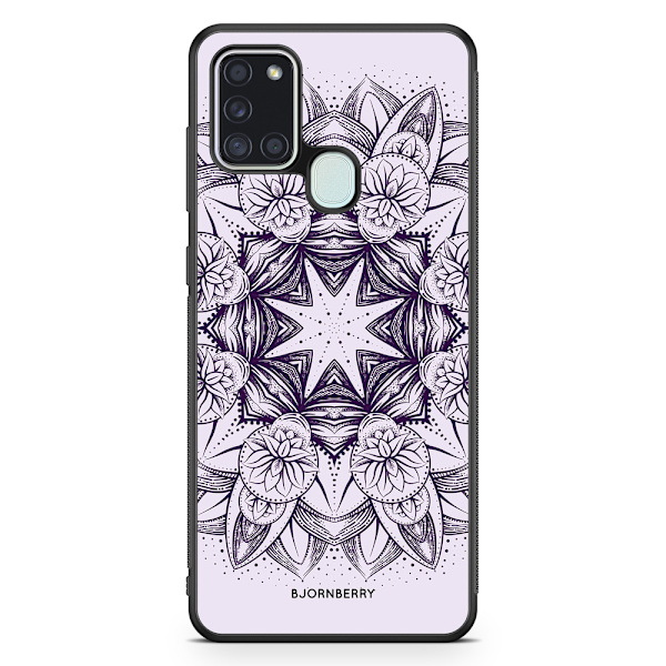 Bjornberry Skal Samsung Galaxy A21s - Lila Mandala