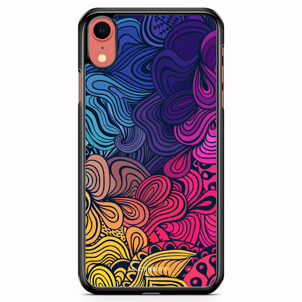 Bjornberry Skal iPhone XR - Retro Blommor