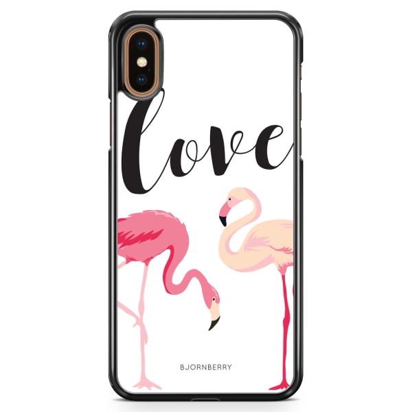 Bjornberry Skal iPhone XS Max - Love Flamingo
