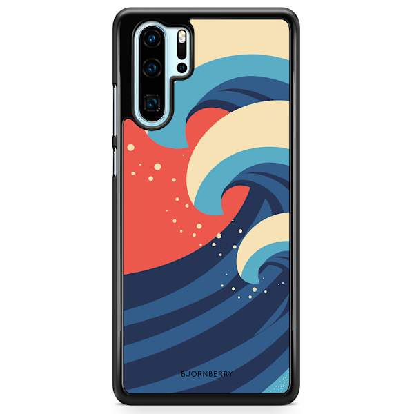 Bjornberry Hårdskal Huawei P30 Pro - Vågor