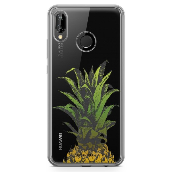 Bjornberry Hybrid Skal Huawei P20 Lite - Ananas
