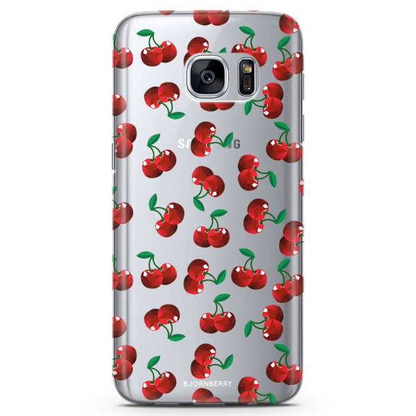 Bjornberry Samsung Galaxy S6 TPU Skal - Körsbär