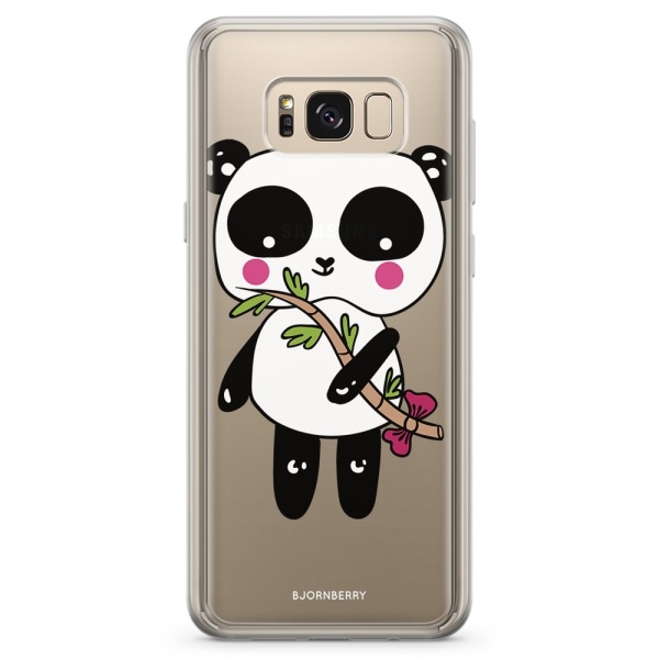 Bjornberry Skal Hybrid Samsung Galaxy S8+ - Söt Panda