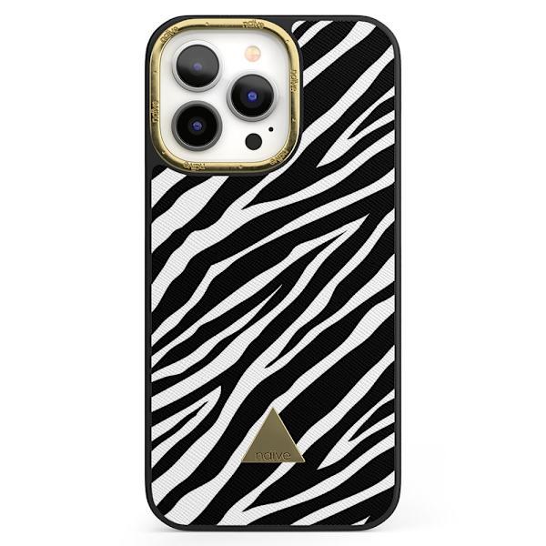 Naive iPhone 13 Pro Skal - Zebra