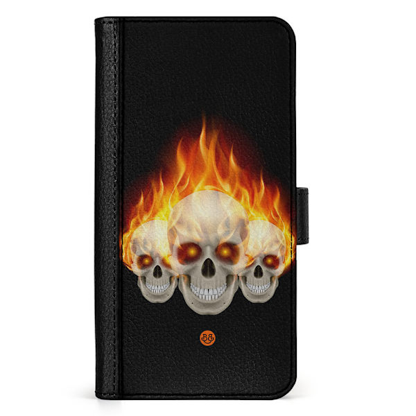 Bjornberry OnePlus Nord CE 2 Lite Fodral - Flames Dödskallar