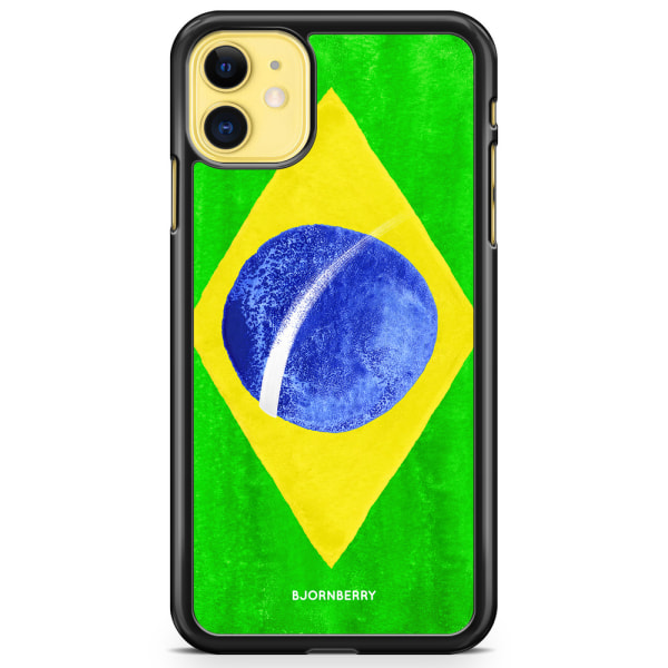 Bjornberry Hårdskal iPhone 11 - Brasiliens Flagga