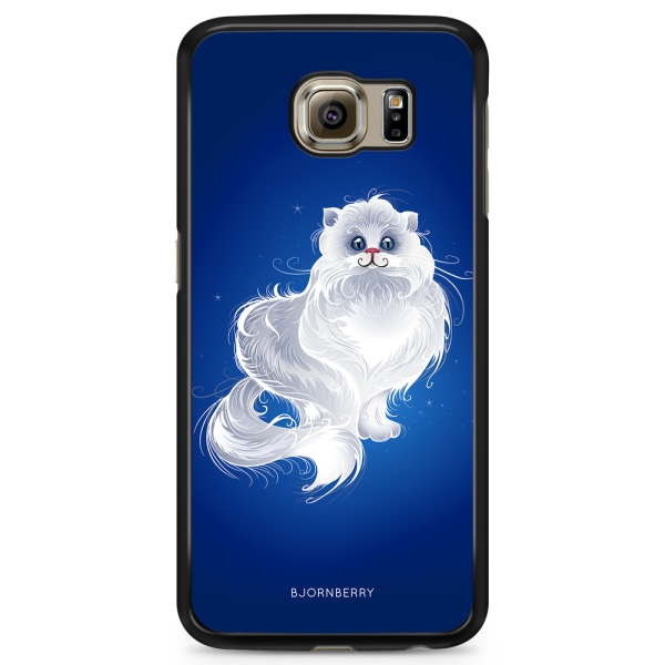 Bjornberry Skal Samsung Galaxy S6 Edge+ - Vit Katt