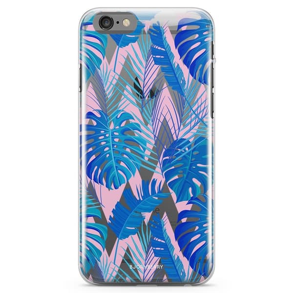 Bjornberry iPhone 6 Plus/6s Plus TPU Skal - Tropical Pattern