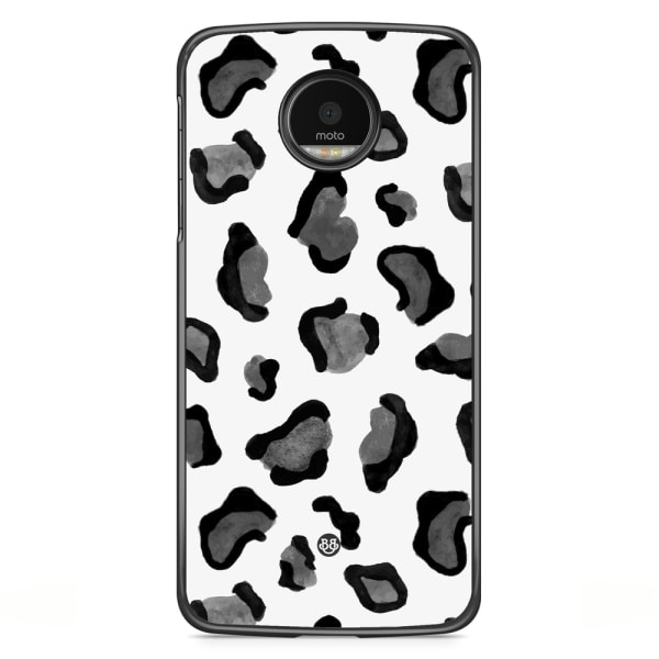 Bjornberry Skal Motorola Moto G5S Plus - Grå Leopard