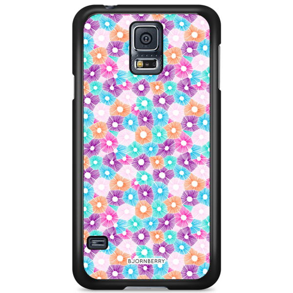 Bjornberry Skal Samsung Galaxy S5/S5 NEO - Färg Cirklar