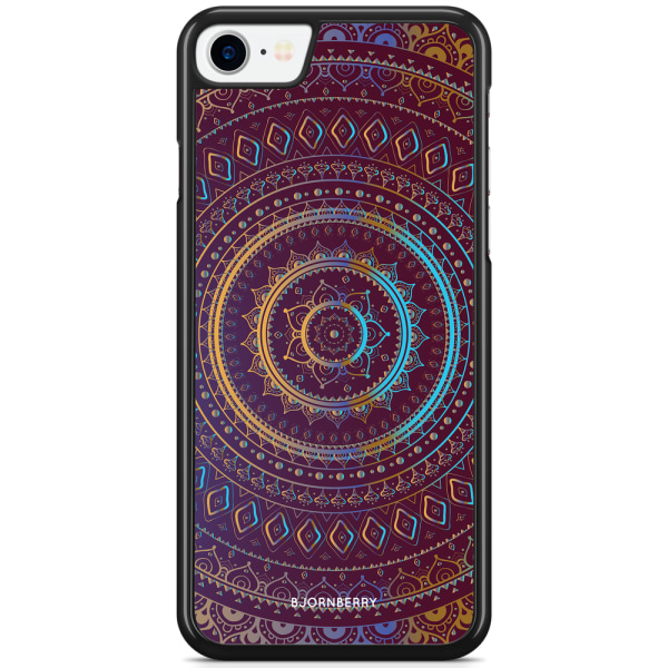 Bjornberry Skal iPhone 7 - Lila/Guld Mandala