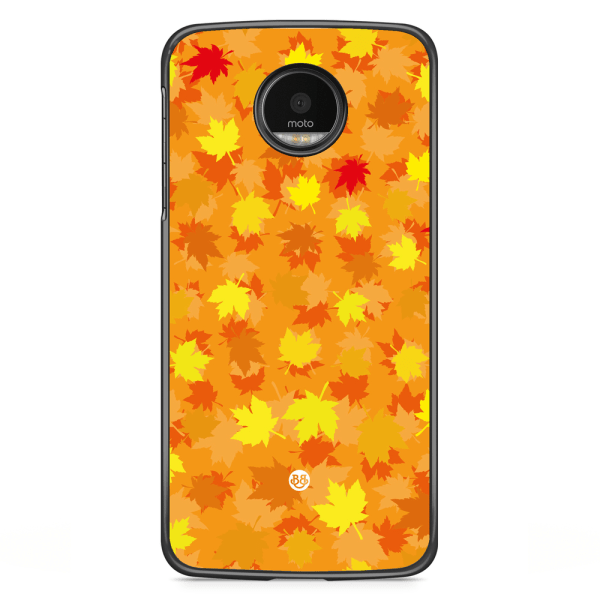 Bjornberry Skal Motorola Moto G5S Plus - Orange/Röda Löv