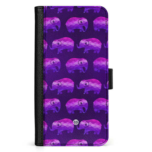 Bjornberry iPhone 15 Pro Max Fodral - Lila Elefanter
