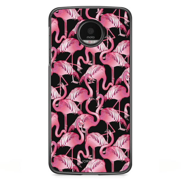 Bjornberry Skal Motorola Moto G5S Plus - Flamingos