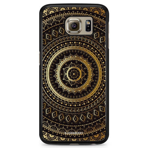 Bjornberry Skal Samsung Galaxy S6 - Guld Mandala