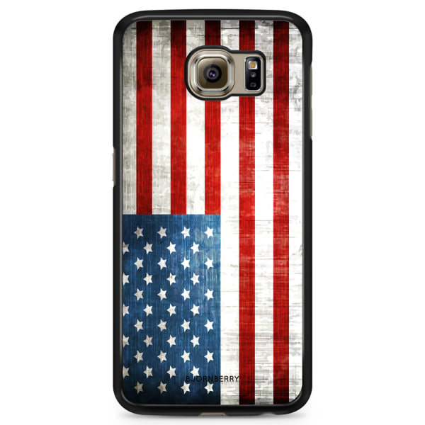 Bjornberry Skal Samsung Galaxy S6 Edge+ - USA Flagga