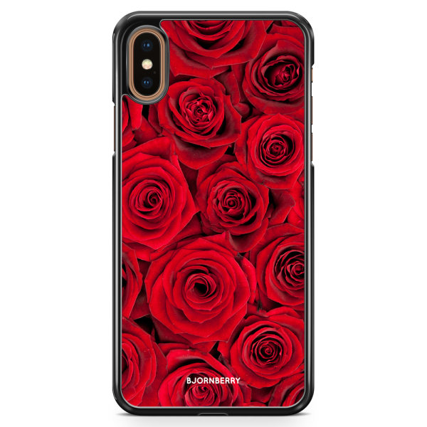 Bjornberry Skal iPhone XS Max - Röda Rosor
