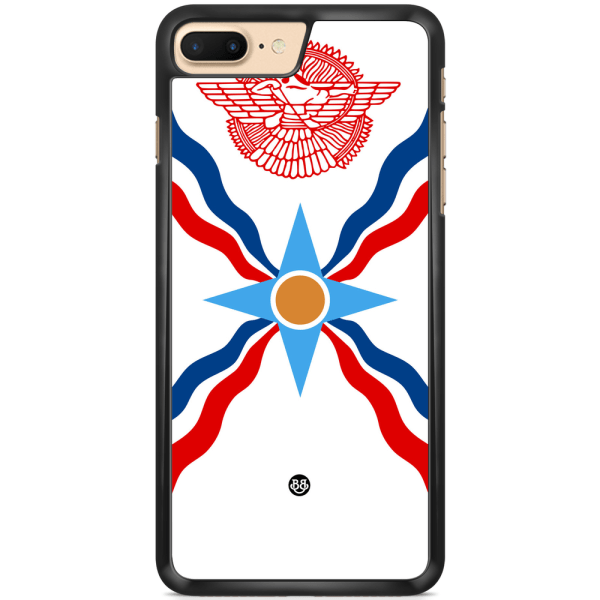 Bjornberry Skal iPhone 7 Plus - Assyriska flaggan